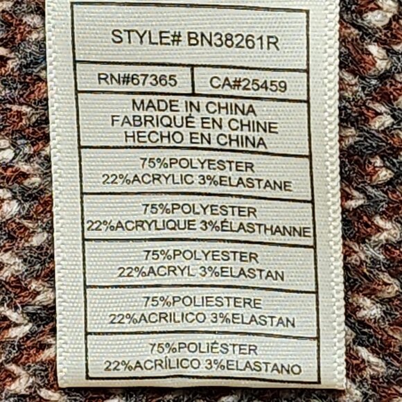 Steve Madden Leopard Print Sweater Dress Large - Picture 6 of 10